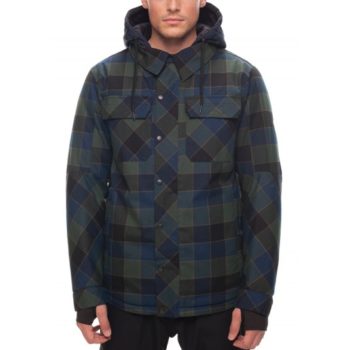 Giacca-snowboard-uomo-Woodland Insulated Jacket plaid-686